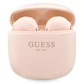 GUESS Słuchawki Bluetooth TWS GUTWST26PSP Różowe