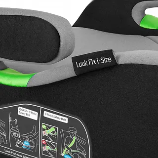 Lionelo Fotelik samochodowy Luuk Fix I-Size Grey Stone 22-36 kg