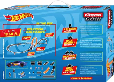 Carrera Tor Challenger Hot Wheels 6,0m