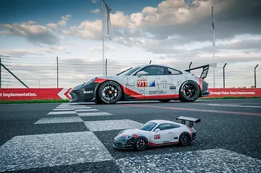 Ravensburger Polska Puzzle 108 elementów 3D Pojazdy Porsche 911 GT3 Cup