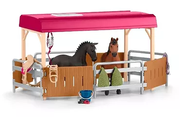 Schleich Zestaw z figurkami Transporter dla koni