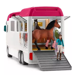 Schleich Zestaw z figurkami Transporter dla koni