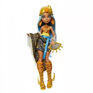 Mattel Lalka Monster High Straszysekrety Seria 2 Błyszcząca Cleo De Nile