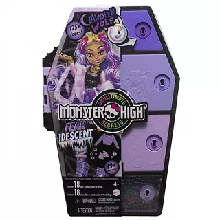 Mattel Lalka Monster High Straszysekrety Seria 2 Błyszcząca Clawdeen Wolf