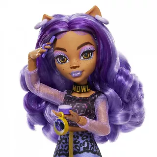 Mattel Lalka Monster High Straszysekrety Seria 2 Błyszcząca Clawdeen Wolf