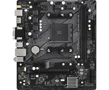 ASRock Płyta gł&oacute;wna B550M-HVS SE AM4 2DDR4 HDMI/D-SUB M.2 mATX