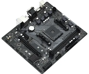 ASRock Płyta gł&oacute;wna B550M-HVS SE AM4 2DDR4 HDMI/D-SUB M.2 mATX