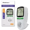 Qoltec Watomierz Licznik zużycia energii PM0627 z historią pomiaru |     3680W | 16A | LCD