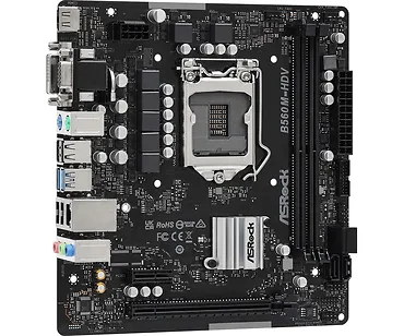ASRock Płyta gł&oacute;wna B560M-HDV R3.0 s1200 2DDR4 HDMI/DVI mATX