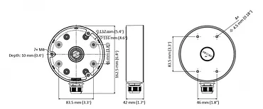 Hikvision Uchwyt kamery DS-1280ZJ-PT6