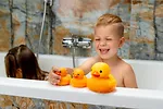 Hencz Toys Kaczki do kąpieli z tabletkami barwiącymi wodę