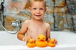 Hencz Toys Kaczki do kąpieli z tabletkami barwiącymi wodę