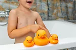 Hencz Toys Kaczki do kąpieli z tabletkami barwiącymi wodę