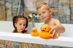 Hencz Toys Kaczki do kąpieli z tabletkami barwiącymi wodę