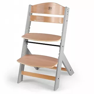 Kinderkraft Krzesełko do karmienia ENOCK NATURAL GREY
