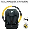 Kinderkraft Fotelik samochodowy COMFORT UP i-Size 76-150 cm BLACK 9-36kg