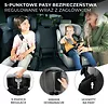 Kinderkraft Fotelik samochodowy COMFORT UP i-Size 76-150 cm BLACK 9-36kg