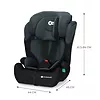 Kinderkraft Fotelik samochodowy COMFORT UP i-Size 76-150 cm BLACK 9-36kg
