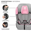 Kinderkraft Fotelik samochodowy COMFORT UP i-Size 76-150 cm PINK 9-36kg