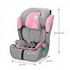 Kinderkraft Fotelik samochodowy COMFORT UP i-Size 76-150 cm PINK 9-36kg