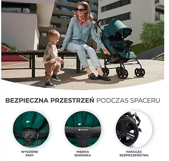 Kinderkraft Wózek spacerowy TIK GREEN FOREST