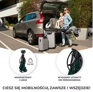 Kinderkraft Wózek spacerowy TIK GREEN FOREST