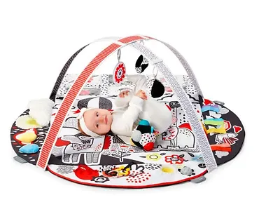 Kinderkraft Mata Edukacyjna 4SMART MULTICOLOR