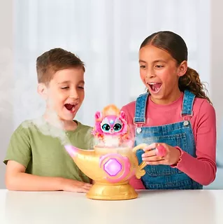 Tm Toys Maskotka interaktywna Magic Mixies Lampa Dżina Różowa