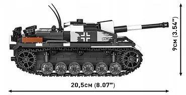 Cobi Klocki Klocki StuG III Ausf.F/8 & Flammpanzer