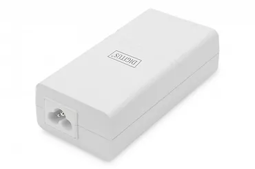 Digitus Zasilacz/Adapter PoE 802.3af, max. 48V 15.4W Gigabit 10/100/1000 Mbps, aktywny, Biały