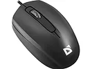 MYSZ DEFENDER ALPHA MB-507 SILENT CZARNA 1000dpi 3P