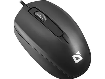 MYSZ DEFENDER ALPHA MB-507 SILENT CZARNA 1000dpi 3P