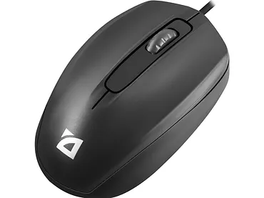 MYSZ DEFENDER ALPHA MB-507 SILENT CZARNA 1000dpi 3P