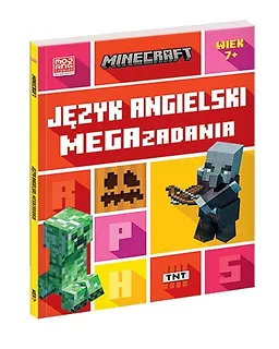 Harper Collins Książeczka Minecraft. Język angielski. Megazadania 7+