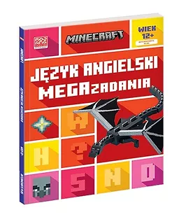Harper Collins Książeczka Minecraft. Język angielski. Megazadania 12+