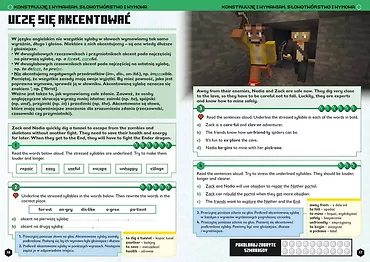 Harper Collins Książeczka Minecraft. Język angielski. Megazadania 12+