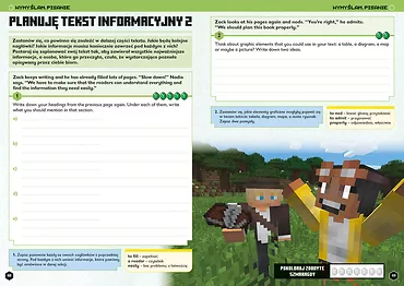 Harper Collins Książeczka Minecraft. Język angielski. Megazadania 12+