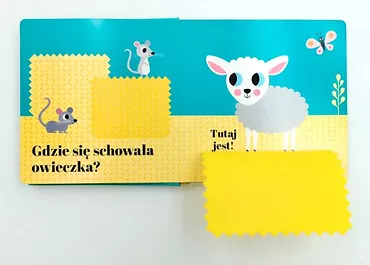 Harper Collins Książeczka Gdzie się schował kurczaczek? Akademia Mądrego Dziecka. Zabawa w chowanego