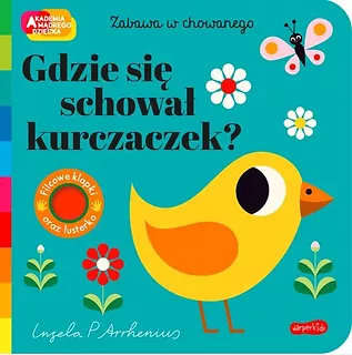 Harper Collins Książeczka Gdzie się schował kurczaczek? Akademia Mądrego Dziecka. Zabawa w chowanego