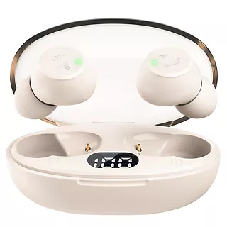 Onikuma Słuchawki bezprzewodowe douszne gamingowe T305 białe