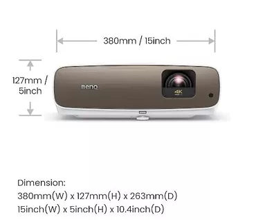 Benq Projektor W2710i DLP 4K 2200ANSI/50000:1/HDMI