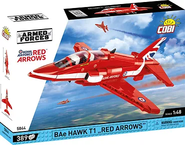 Cobi Klocki Klocki Armed Forces BAe Hawk T1 Red Arrows 389 klock&oacute;w