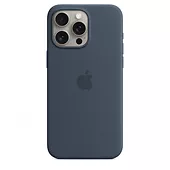 Apple Etui silikonowe z MagSafe do iPhonea 15 Pro Max - sztormowy błękit