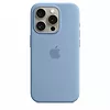 Apple Etui silikonowe z MagSafe do iPhonea 15 Pro - zimowy błękit
