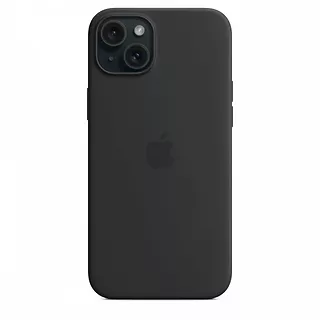Apple Etui silikonowe z MagSafe do iPhonea 15 Plus - czarne
