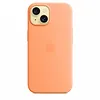Apple Etui silikonowe z MagSafe do iPhonea 15  - pomarańczowy sorbet
