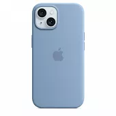 Apple Etui silikonowe z MagSafe do iPhonea 15  - zimowy błękit