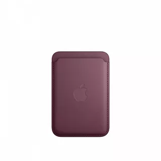 Apple Portfel z tkaniny FineWoven z MagSafe do iPhonea - rubinowa morwa