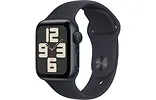 Apple Watch SE GPS, 40mm Koperta z aluminium w kolorze p&oacute;łnocy z paskiem sportowym w kolorze p&oacute;łnocy - M/L