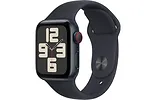 Apple Watch SE GPS + Cellular, 40mm Koperta z aluminium w kolorze p&oacute;łnocy z paskiem sportowym w kolorze p&oacute;łnocy - M/L